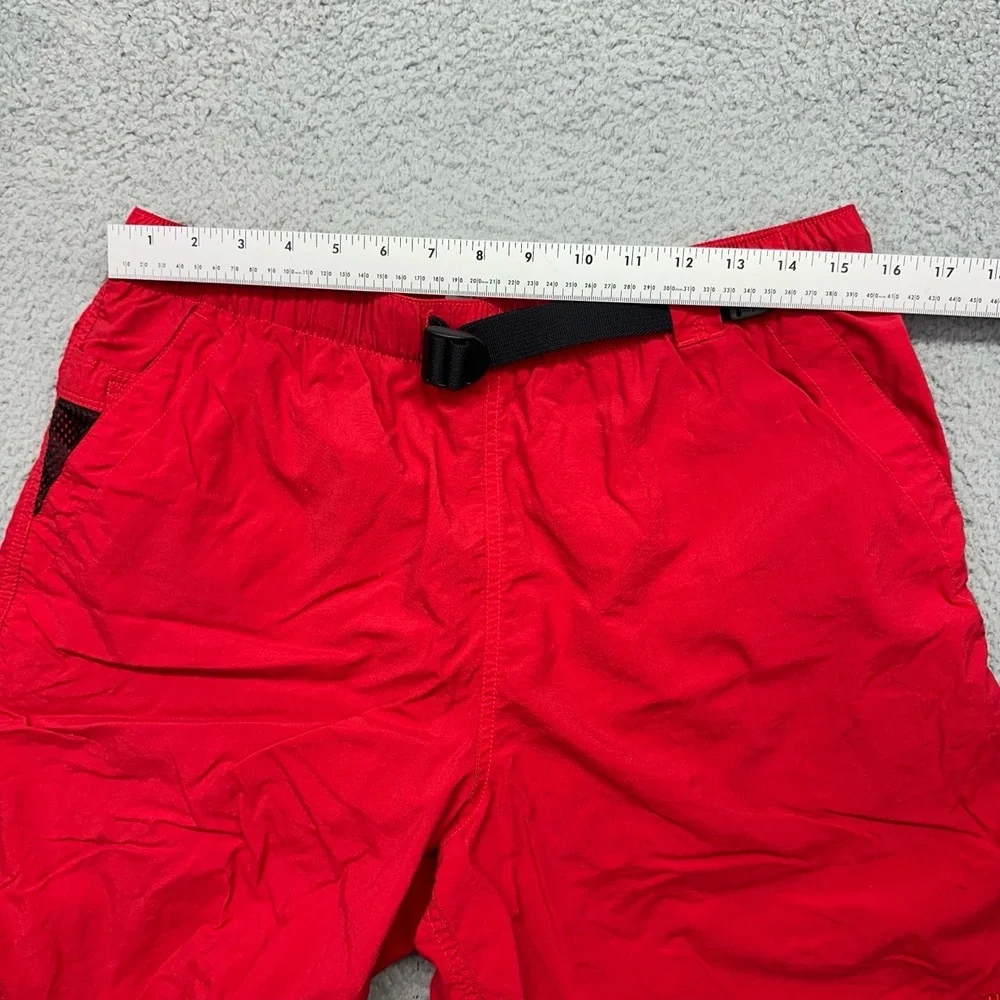 The North Face AU2F Mens Medium Long Outdoor Water Sports‎ Red Shorts T183